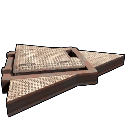 Triangle Ladder Hatch