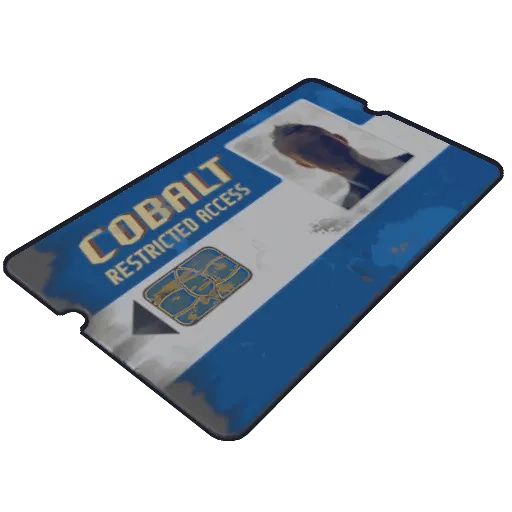 Blue Keycard